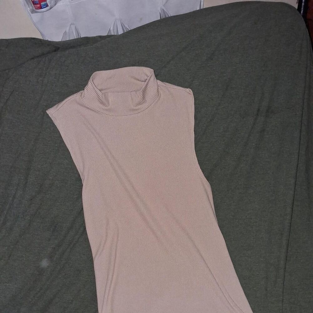No-boundaries Women's Pink and Tan Blouse